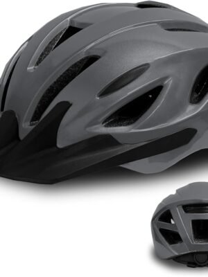 Adult Bike Helmet for Women & Men - Removable Visor for Mountain & Road Cycling - CPSC Safety-Certified - Stylish & Durable Bicycle Helmet with Suggested Fits Head 58 to 62cm