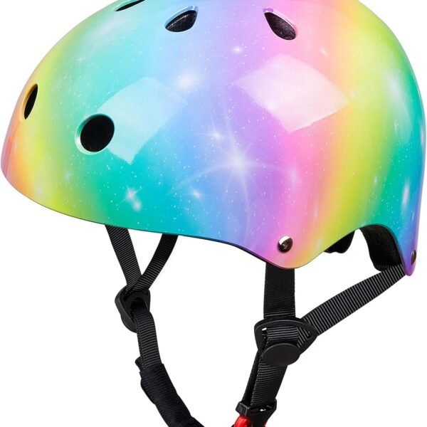 Toddler Helmet,  Kids Bike Helmet Skateboard Helmets for Bicycle Balance Bike Scooter for Girls Kids Age 3-5-8-14 Years