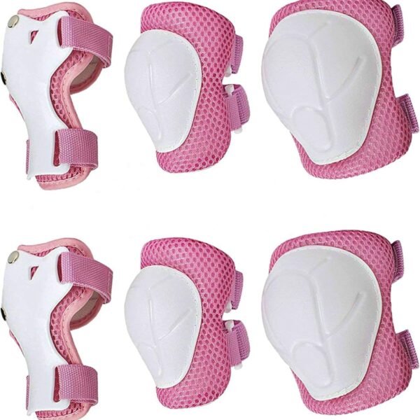 Kids Protective Gear Set for Kids 3-14 Years Toddler Knee Pads and Elbow Pads,3 in 1 Protective Gloves with Wrist Guards for Bike Scooter Hoverboard Cycling Sports