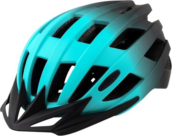 Adult Bike Helmets, Adjustable Mens Womens Bicycle Helmet, Lightweight Road Mountain Cycling Safety Sports Helmets with Detachable Visor