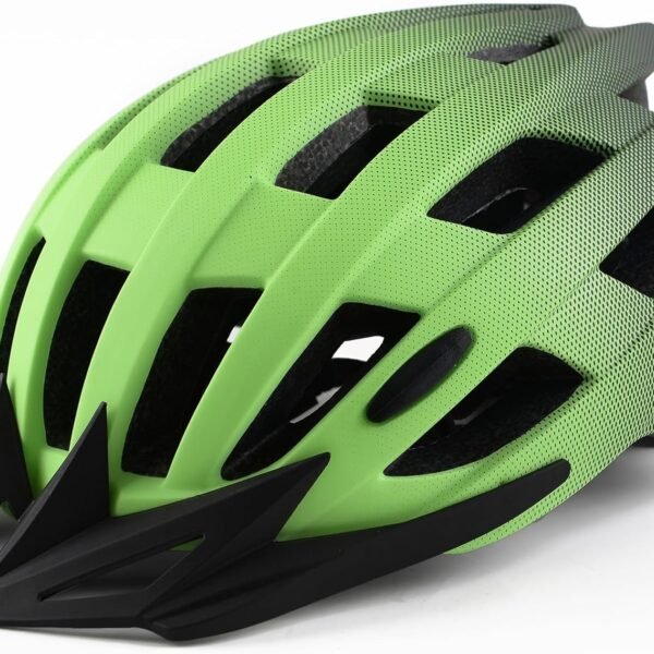 Adult Bike Helmets, Adjustable Mens Womens Bicycle Helmet, Lightweight Road Mountain Cycling Safety Sports Helmets with Detachable Visor