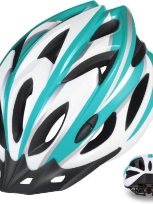 Adult Bike Helmet Lightweight for Men Women Comfort with Pads&Visor, Certified Bicycle Helmet for Adults Youth Mountain Road Biker