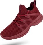 Men's Slip on Walking Shoes Lightweight Breathable Non Slip Running Shoes Athletic Gym Tennis Shoes Sneakers for Men