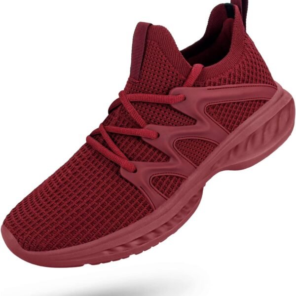 Men's Slip on Walking Shoes Lightweight Breathable Non Slip Running Shoes Athletic Gym Tennis Shoes Sneakers for Men