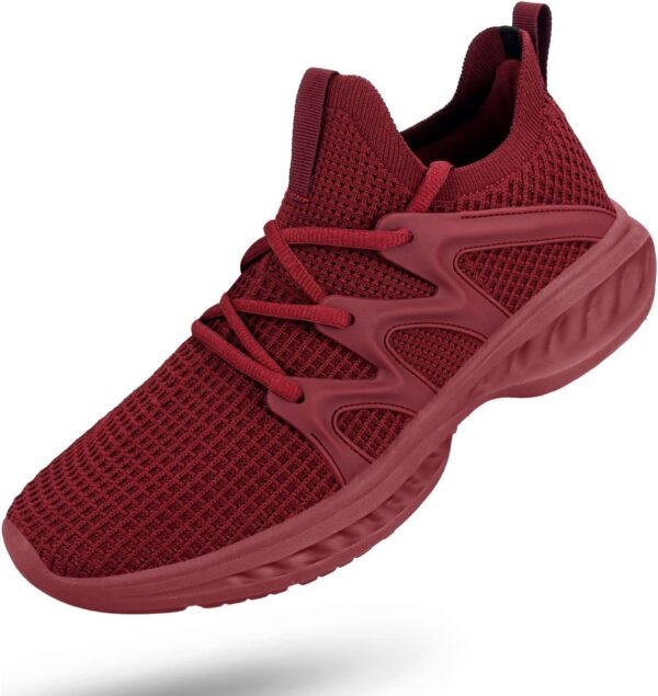 Men's Slip on Walking Shoes Lightweight Breathable Non Slip Running Shoes Athletic Gym Tennis Shoes Sneakers for Men