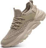 Mens Running Tennis Shoes Slip on Walking Fashion Athletic Sneakers Work Gym Shoes Comfort Lightweight Mesh Soft Sole