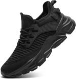 Mens Running Tennis Shoes Slip on Walking Fashion Athletic Sneakers Work Gym Shoes Comfort Lightweight Mesh Soft Sole