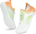 Hike Barefoot Shoes Water Shoes for Women Men, Newly Water Drops Pattern Pro Minimalist Shoes Quick Dry Breathable & Non-Slip Wide Toe Running Shoes for Beach Aqua Swim Surf Hiking