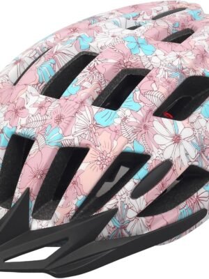 Adult Bike Helmets, Adjustable Mens Womens Bicycle Helmet, Lightweight Road Mountain Cycling Safety Sports Helmets with Detachable Visor