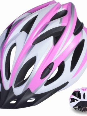 Adult Bike Helmet Lightweight for Men Women Comfort with Pads&Visor, Certified Bicycle Helmet for Adults Youth Mountain Road Biker