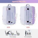 Carry on Backpack, Waterproof 17 Inch Laptop Backpack for Women, Flight Approved Backpack for Travel, College, Work