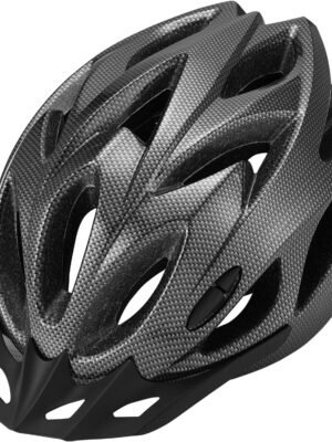 Adult Bike Helmet Lightweight for Men Women Comfort with Pads&Visor, Certified Bicycle Helmet for Adults Youth Mountain Road Biker